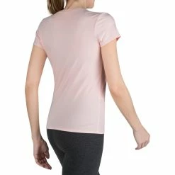 Domyos, Short-Sleeved Gym & Pilates T-Shirt, Women's Exercise & Fitness Apparel