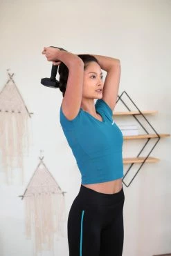 Corength Weight Training Gear Domyos Weight Training Hex Dumbbell 5.5 Lbs