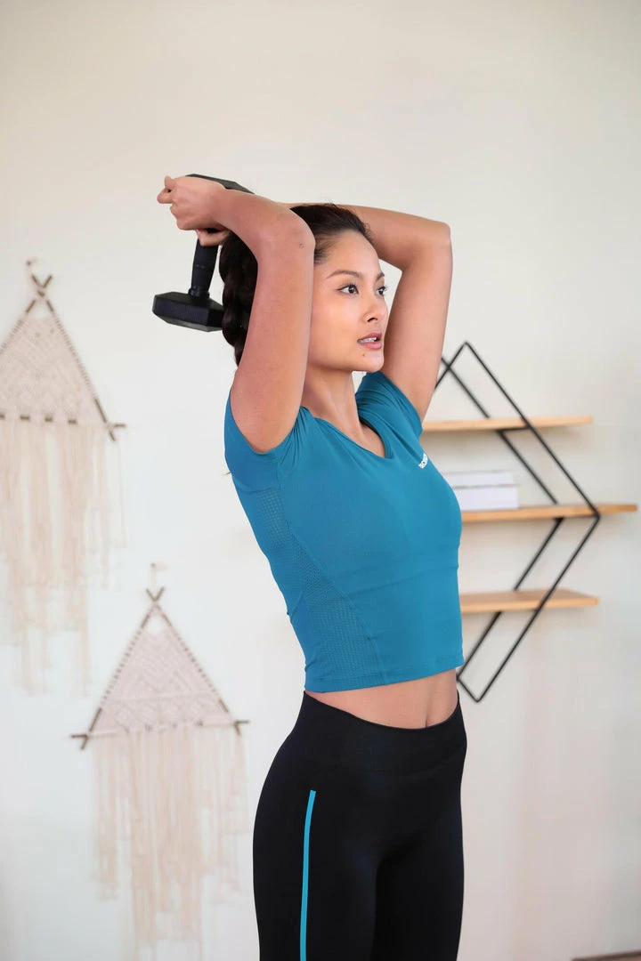 Corength Weight Training Gear Domyos Weight Training Hex Dumbbell 5.5 Lbs