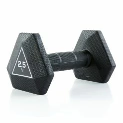 Corength Weight Training Gear Domyos Weight Training Hex Dumbbell 5.5 Lbs