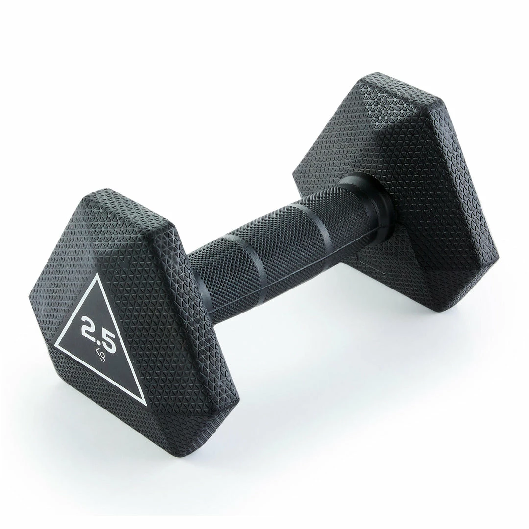 Corength Weight Training Gear Domyos Weight Training Hex Dumbbell 5.5 Lbs
