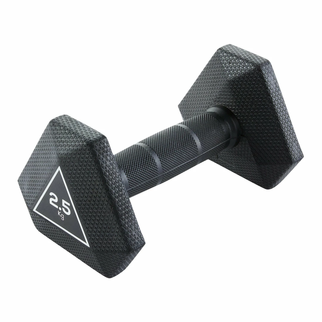 Corength Weight Training Gear Domyos Weight Training Hex Dumbbell 5.5 Lbs