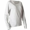 Kimjaly Long-Sleeved Cotton Yoga T-Shirt