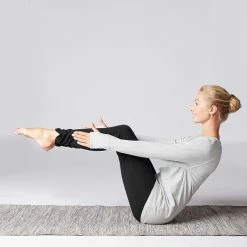 Kimjaly Long-Sleeved Cotton Yoga T-Shirt