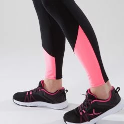 Domyos Women's Cardio Fitness 2-Tone Leggings 120