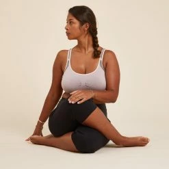 Kimjaly Seamless Yoga Sports Bra