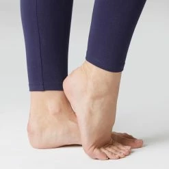 Domyos Exercise & Fitness Apparel Cotton Fitness Leggings, Women's