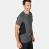 Domyos Exercise & Fitness Apparel Men's Pilates And Gentle Gym Slim-Fit Sport T-Shirt 900