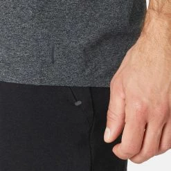 Domyos Exercise & Fitness Apparel Men's Pilates And Gentle Gym Slim-Fit Sport T-Shirt 900