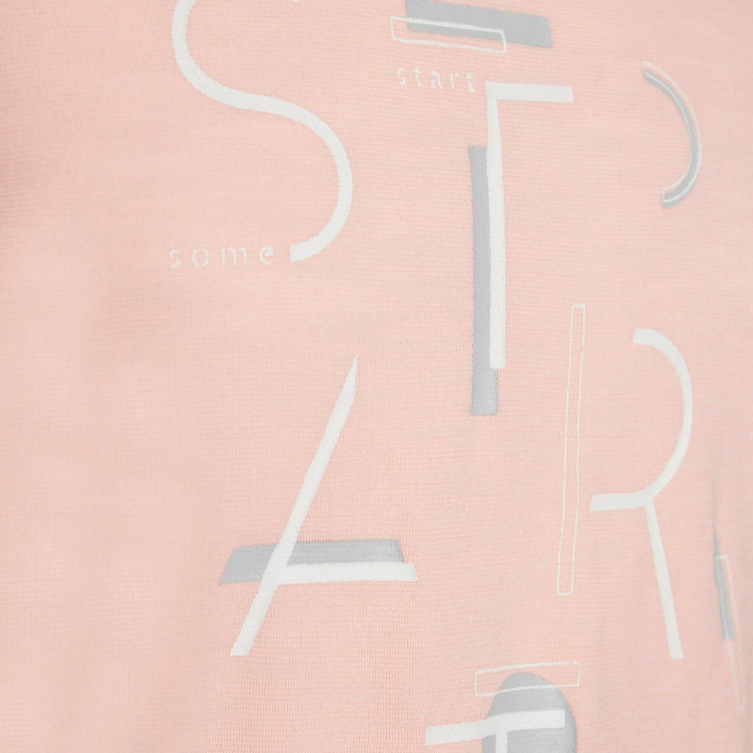 Domyos Girls' Gym Long-Sleeved T-Shirt Breathable Cotton 500 Exercise & Fitness Apparel