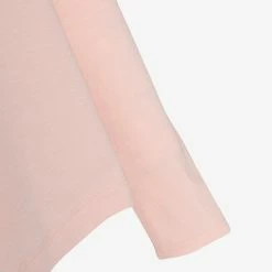 Domyos Girls' Gym Long-Sleeved T-Shirt Breathable Cotton 500 Exercise & Fitness Apparel