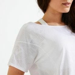 Exercise & Fitness Apparel Domyos 500, Cardio Fitness T-Shirt, Women's