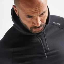 Domyos FSW500, Fitness Cardio Training Sweatshirt, Men's Exercise & Fitness Apparel