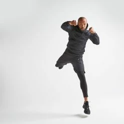 Domyos FSW500, Fitness Cardio Training Sweatshirt, Men's Exercise & Fitness Apparel