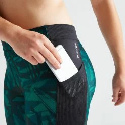 Domyos Women's Cardio Workout Leggings 120 Exercise & Fitness Apparel