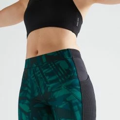 Domyos Women's Cardio Workout Leggings 120 Exercise & Fitness Apparel