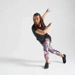 Domyos 500, Fitness Cardio Training T-Shirt, Women's