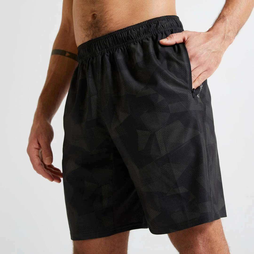 Domyos 120, Eco-Friendly Fitness Training Shorts, Men's