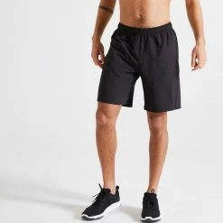 Domyos 120, Eco-Friendly Fitness Training Shorts, Men's