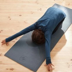 Kimjaly, Long-Sleeved Organic Cotton Yoga T-Shirt, Women's