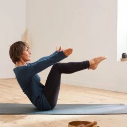 Kimjaly Long-Sleeved Cotton Yoga T-Shirt