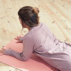 Kimjaly Long-Sleeved Cotton Yoga T-Shirt