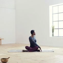 Kimjaly Long-Sleeved Cotton Yoga T-Shirt