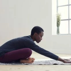 Kimjaly, Long-Sleeved Organic Cotton Yoga T-Shirt, Women's