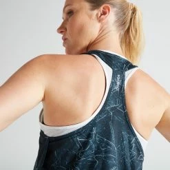 Domyos Women's Fitness Cardio Training 3-in-1 Tank Top 520