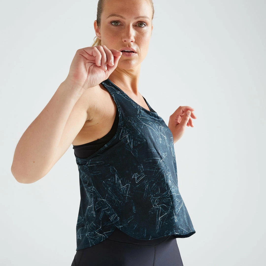 Domyos Women's Fitness Cardio Training 3-in-1 Tank Top 520