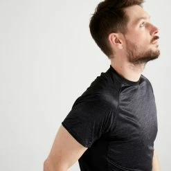 Domyos Exercise & Fitness Apparel Men' Fitness Cardio Training T-Shirt 120