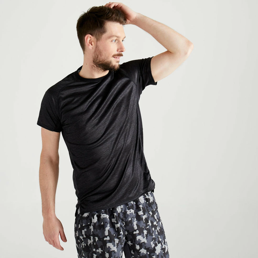 Domyos Exercise & Fitness Apparel Men' Fitness Cardio Training T-Shirt 120