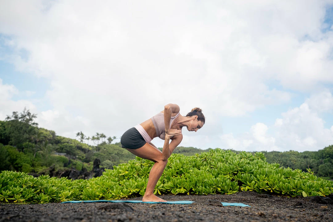 Kimjaly Domyos Cotton Yoga Shorts