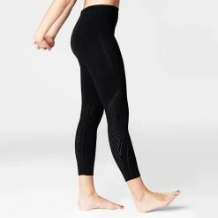 Kimjaly Domyos Perforated Second Skin Tech Yoga Leggings