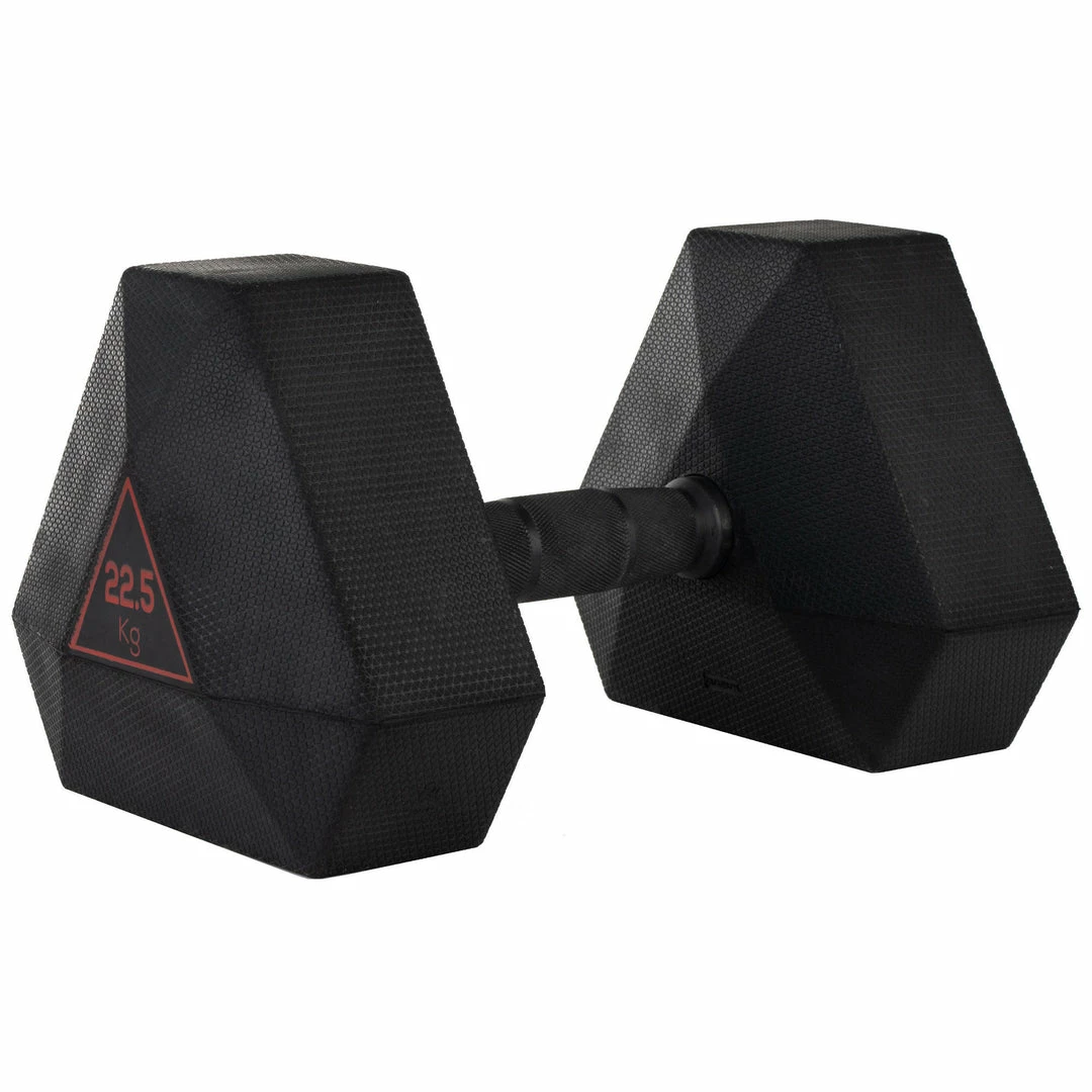 Corength Domyos Weight Training Hex Dumbbell 50 Lbs Weight Training Gear