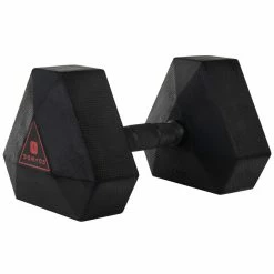 Corength Domyos Weight Training Hex Dumbbell 50 Lbs Weight Training Gear