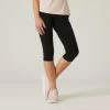 Exercise & Fitness Apparel Domyos 500, Regular Cropped Bottoms, Women's