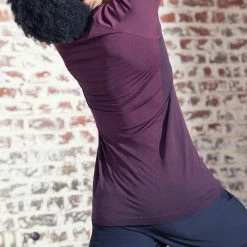 Kimjaly Seamless Short-Sleeved Dynamic Yoga T-Shirt - Dark Grey