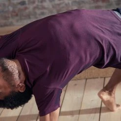 Kimjaly Seamless Short-Sleeved Dynamic Yoga T-Shirt - Dark Grey