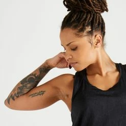 Domyos Exercise & Fitness Apparel 900, Fitness Tank Top, Women’s