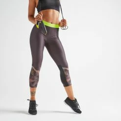 Domyos Women's Fitness Cardio Training 7/8 Leggings 500 Exercise & Fitness Apparel