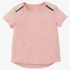 Domyos Girls' And Boys' Baby Gym T-Shirt 500 Exercise & Fitness Apparel