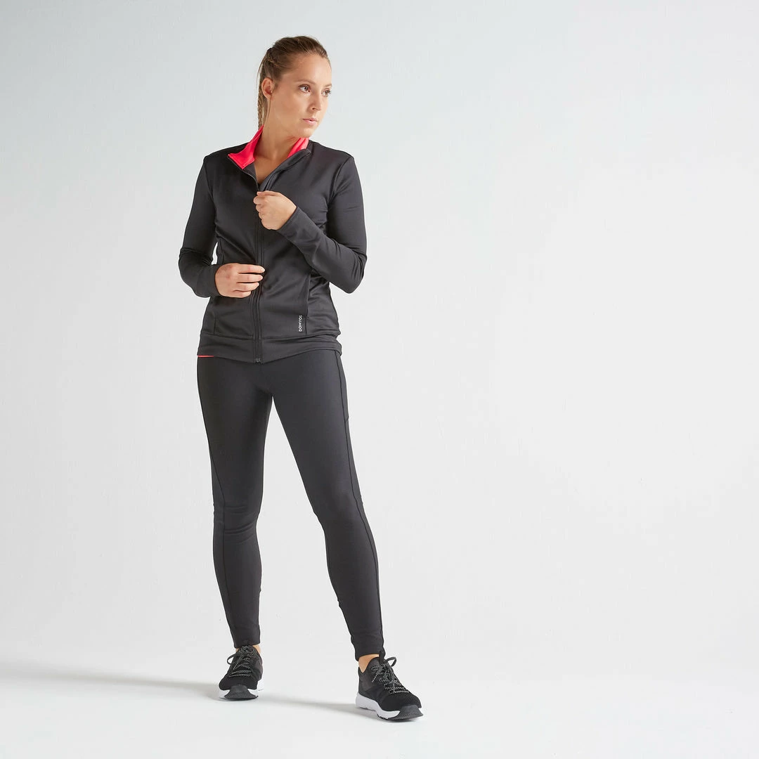 Domyos Women's Fitness Cardio Training Jacket 100 Exercise & Fitness Apparel
