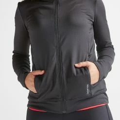 Domyos Women's Fitness Cardio Training Jacket 100 Exercise & Fitness Apparel