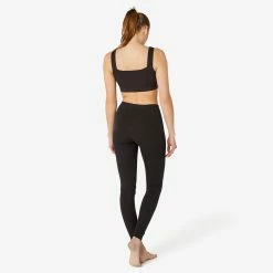 Domyos 100, Cotton Sports Bra, Women's Exercise & Fitness Apparel