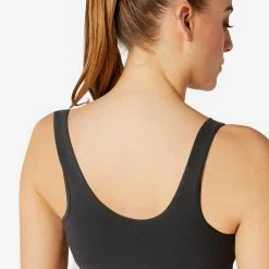 Domyos 100, Cotton Sports Bra, Women's Exercise & Fitness Apparel