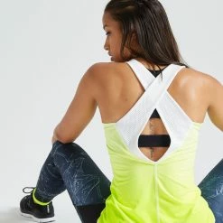 Domyos 500, Reversible Fitness Cardio Training Tank Top, Women's