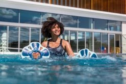 Nabaiji Aquafitness Dumbbells Pair L Pullpush Weight Training Gear