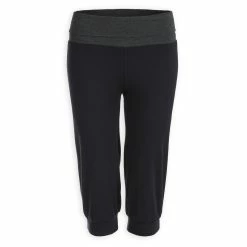 Kimjaly Domyos Cotton Cropped Yoga Pants