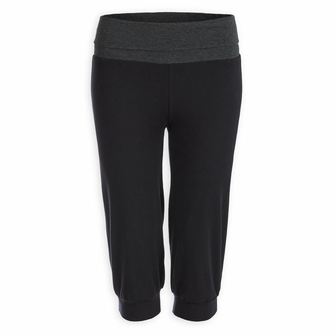 Kimjaly Domyos Cotton Cropped Yoga Pants